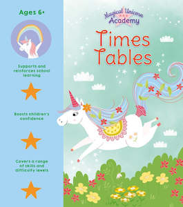 Non Fiction Educational: Magical Unicorn Academy: Time tables