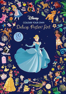Fiction Children Activity: Disney: Colour You Own Deluxe Poster Art