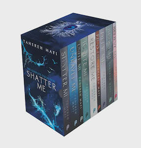 Fiction Teen: Shatter Me paperback boxset (nine books) By Tahereh Mafi