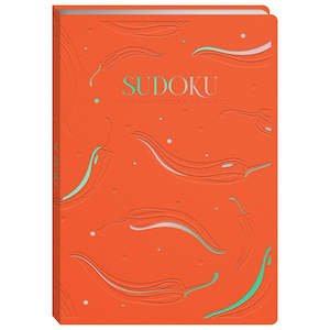 Adult Colouring Crossword Books: Faux Leather Puzzles Sudoku