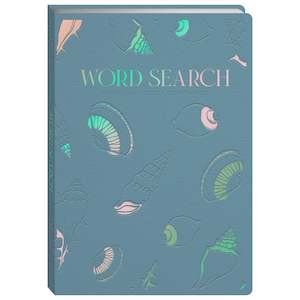 Adult Colouring Crossword Books: Faux Leather Puzzles Word Search