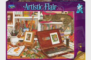Gifts And Toys Adult Adult Jigsaw: Holdson Puzzle - Artistic Flair, 1000pc (Paint & Draw)