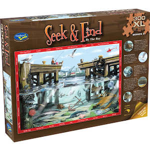 Gifts And Toys Adult Adult Jigsaw: Holdson Puzzle - Seek & Find (By the Bay)