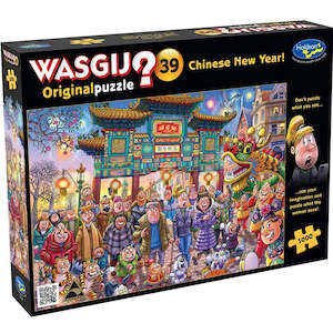 Holdson Puzzle - Wasgij Original 39 1000pc (Chinese New Year!)