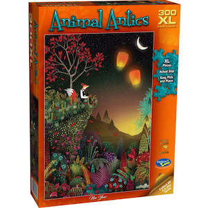 Gifts And Toys Adult Adult Jigsaw: Holdson Puzzle - Animal Antics 300pc XL (New Year)