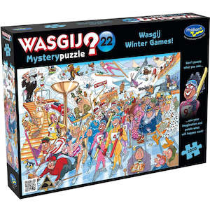 Gifts And Toys Adult Adult Jigsaw: Wasjig  Mystery - Puzzle 22 1000pc - Winter Games!