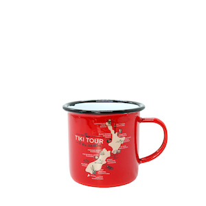 Gifts And Toys Adult Adult Other: Enamel Mug Tiki Tour Red - Moana Rd