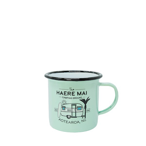 Gifts And Toys Adult Adult Other: Enamel Mug Haere Mai Mint - Moana Rd
