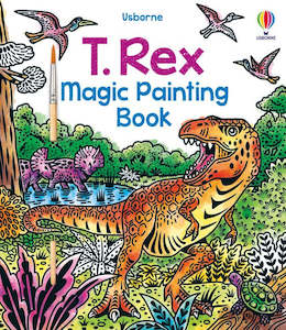 Fiction Children Activity: T. Rex Magic Painting Book