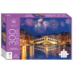 Elevate 300 Large Piece Jigsaw Puzzle - Rialto Bridge