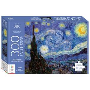 Elevate 300 Large Piece Jigsaw Puzzle - Starry Night By Van Gogh