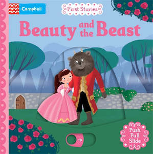 Fiction Board Books: Beauty and the Beast: A Push, Pull and Slide Book