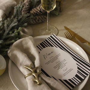 download: STRIPED CHRISTMAS DOWNLOADABLE MENU