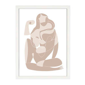 Silhouettes: PICASSO PRINT PINK