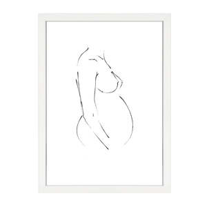 Silhouettes: PREGNANCY PRINT
