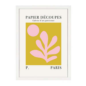 Artsy: PAPIER DECOUPES PRINT MUSTARD