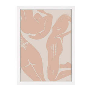 Silhouettes: FEMALE FORM PINK