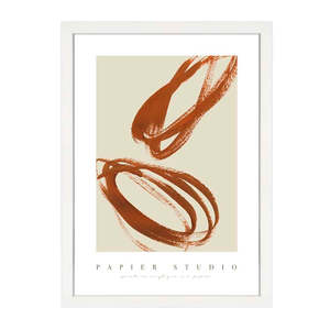 Artsy: ENCLOSED PRINT RUST