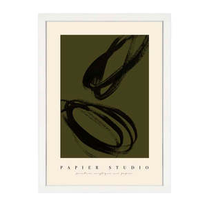 Artsy: ENCLOSED PRINT KHAKI