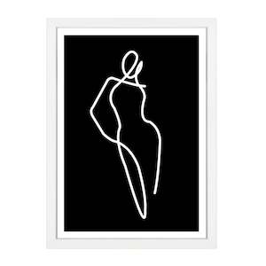 Silhouettes: HOMEBODII BLACK PRINT