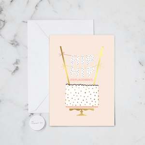 Happy Birthday: HIP HIP REPLACEMENT CARD