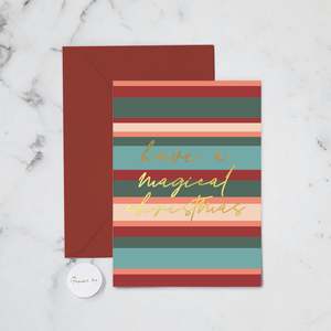 MAGICAL CHRISTMAS GREETING CARD