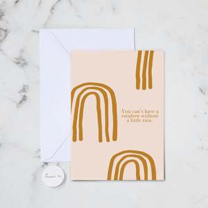 RAINBOW GREETING CARD