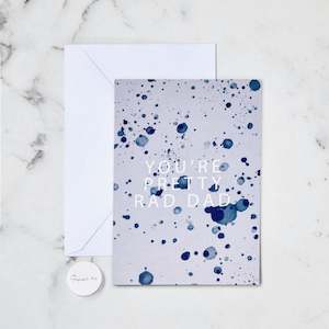 For Dad Cards: RAD DAD GREETING CARD