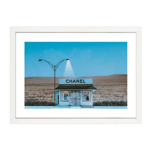 CHANEL SHOP COLOUR PRINT