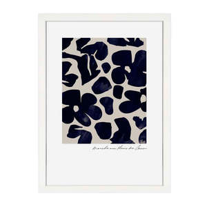 Floral: GUCCI FLOWER MARKET PRINT NAVY