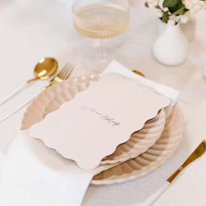 'FOREVER' MENU & PLACE NAME SET