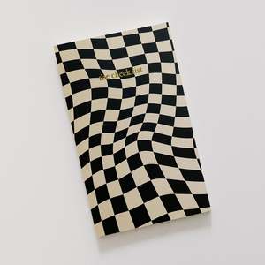 The Checklist Notebook- Black & Cream