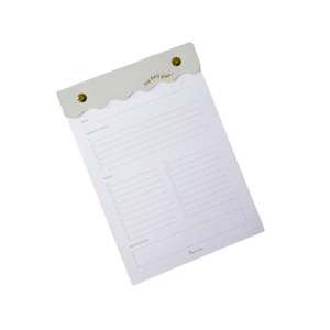 Curved Daily Notes Nude