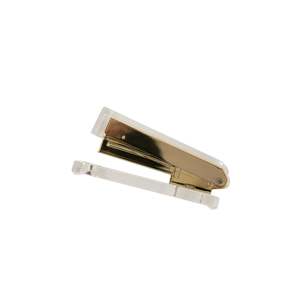 Stationery New Arrivals: Acrylic Gold Stapler