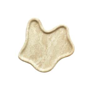 Valentines Day Gift Guide: Travertine Curved Tray