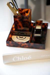Leopard Desk Set