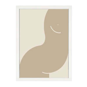 Sale: BODY VASE PRINT TAN
