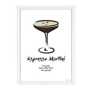 Sale: ESPRESSO MARTINI PRINT