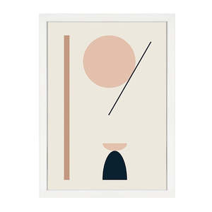 Sale: SHAPE ABSTRACT PRINT SAND
