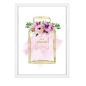 Sale: FLORAL CHANEL PRINT