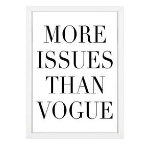 Sale: VOGUE WHITE PRINT