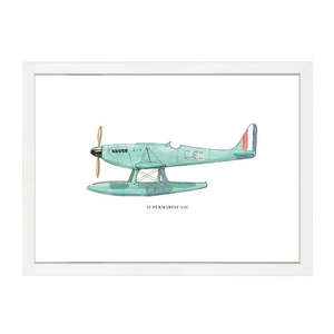 Gifts For Son: SUPERMARINE S6c AEROPLANE PRINT