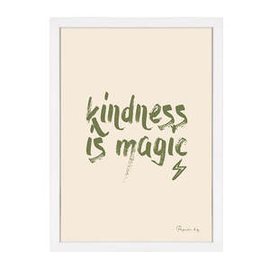 Gifts For Son: KINDNESS IS MAGIC KHAKI