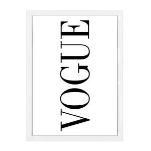 The Vogue Edit: VOGUE PRINT WHITE