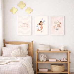 Kids Baby Cards: Margot The Mermaid