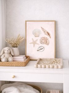 Kids Baby Cards: She Sells Seashells