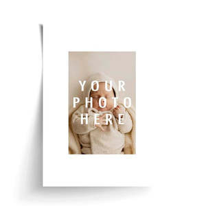 Mothers Day Collection: Free Gift - Unframed Custom Photo A3