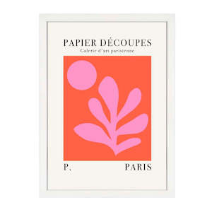 Artsy: PAPIER DECOUPES PRINT RED