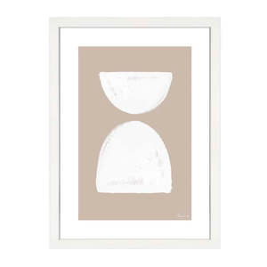 Artsy: PAINTED SHAPES PRINT NATURAL