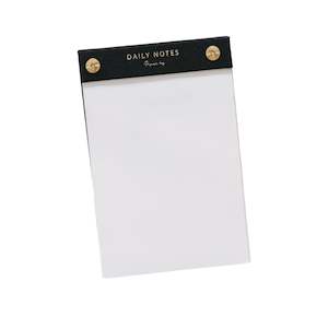 Stationery: Daily Notes Black